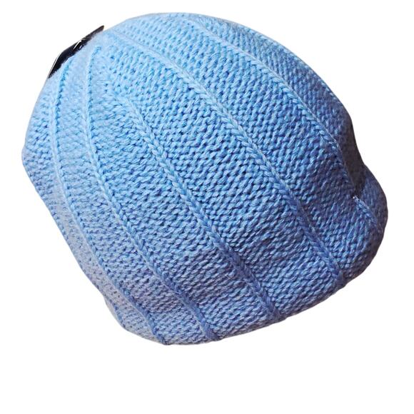 SWIX NWT Baby Blue Beanie. Wool n Alpaca Snow Outdoors Skiing Warm Fleece Inside - Picture 1 of 14